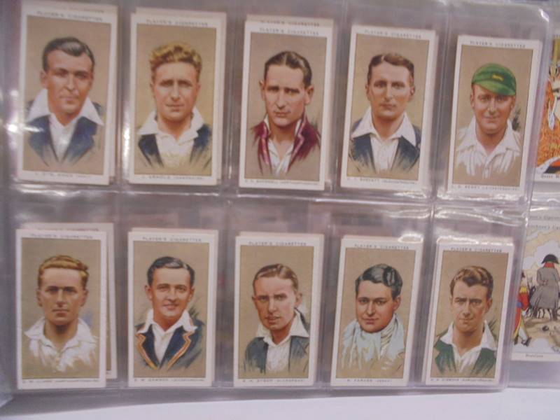 Two albums of sets of cigarette cards. - Image 10 of 12