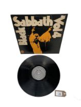 Black Sabbath, Vol 4 1st Press, Vinyl has marks & crackle but plays. May improve with clean.