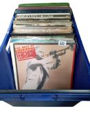 A mixed lot of LPs including Saxon, Bad Company, Maynard Ferguson etc