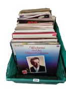 A box of mixed LP records including Andy Williams & Val Doonican etc