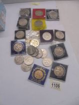 A good lot of assorted crowns etc.,