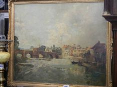 An early painting on board signed William Bonner.