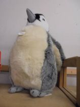 A Steiff penguin.