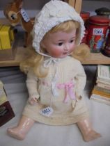 A 19tth century Armand Marseille German porcelain doll, 992 -9-M.