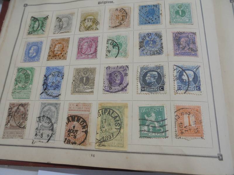 An early stamp album including penny black, 2d blue, Victorian, European, Commonwealth - Image 5 of 21