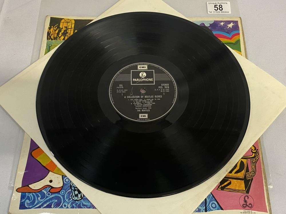 The Beatles A Collection of Beatles Oldies Parlophone PCS 7016 Black / Silver label Vinyl - Image 3 of 4