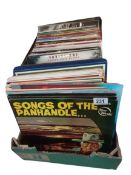 A quantity of mixed LPs including Elvis, Andrew Orchestral & Lloyd Webster