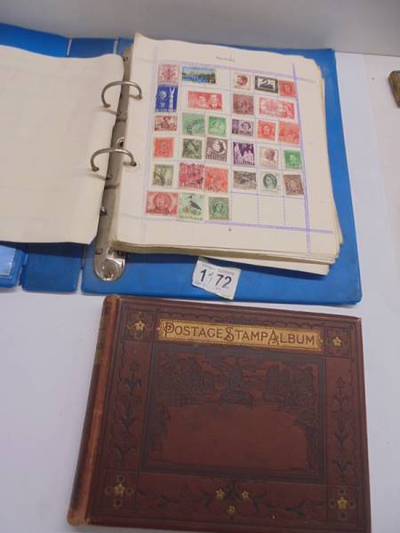 An early stamp album including penny black, 2d blue, Victorian, European, Commonwealth