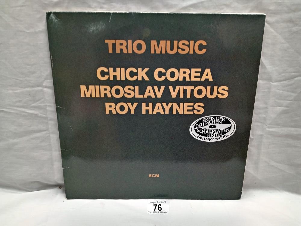 Chick Corea & Miroslav Vitous, Roy Haynes 'Trio music' 1982 German pressing 2x LP. ECM Records, 2641