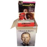 40+ Jazz albums including Sinatra, Charlie Parker, Art Tatom etc Vinyl RCM Good - very good,