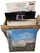A Box of mostly jazz LPs including some film & classical albums