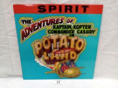 Spirit The Adventurers of Kaptain Kopter & Commander Cassidy In Potato Land. Beggard Banquet label