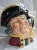 A Royal Doulton character jug 'The Town Crier'.