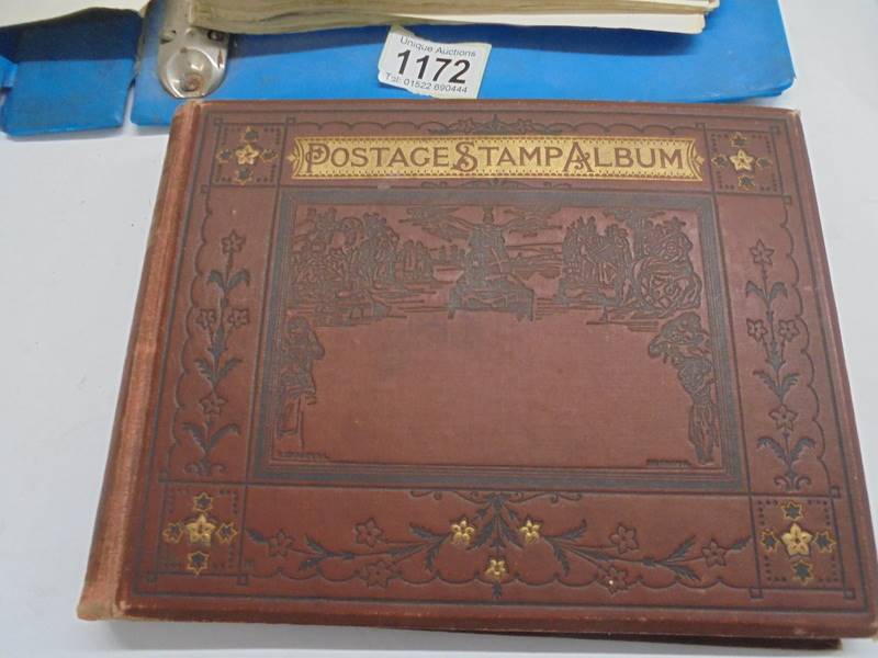 An early stamp album including penny black, 2d blue, Victorian, European, Commonwealth - Image 2 of 21