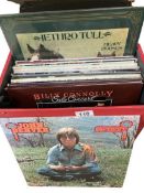 A Box of Pop / Rock LPs including Elton, Jethro Tull, Wings etc