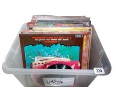 A Box of mostly classical LPs including Deutsche Grammophon Decca, RCA, EMI etc
