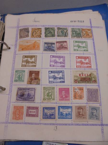 An early stamp album including penny black, 2d blue, Victorian, European, Commonwealth - Image 20 of 21