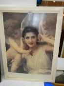 A framed and glazed classical study entitled 'Innocence' by William Bouguera, COLLECT ONLY