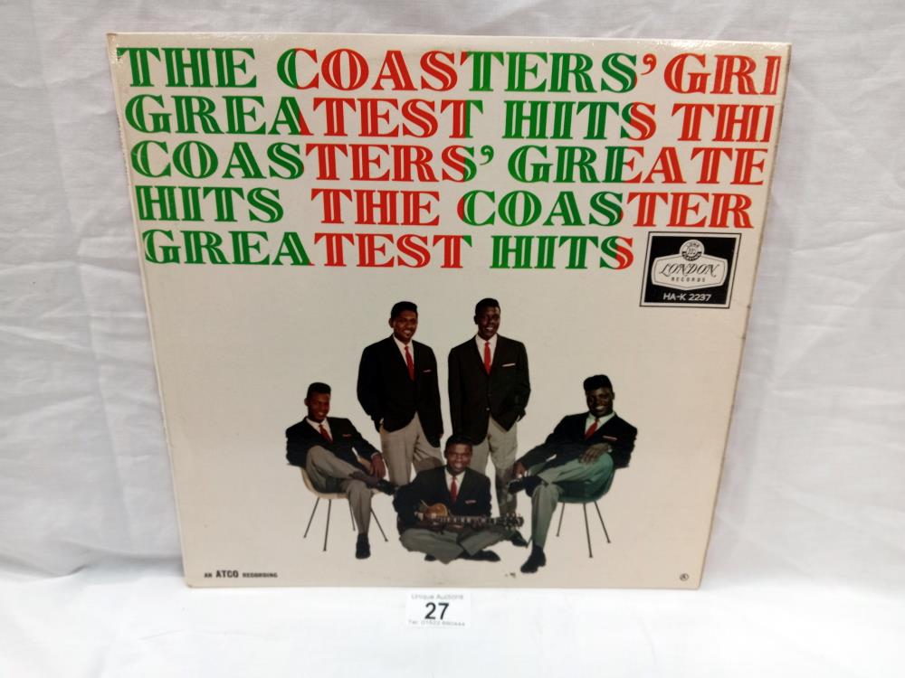 The Coasters The Coasters' Greatest Hits. London Records (American Series) HA-K2237 1960 Vinyl Ex