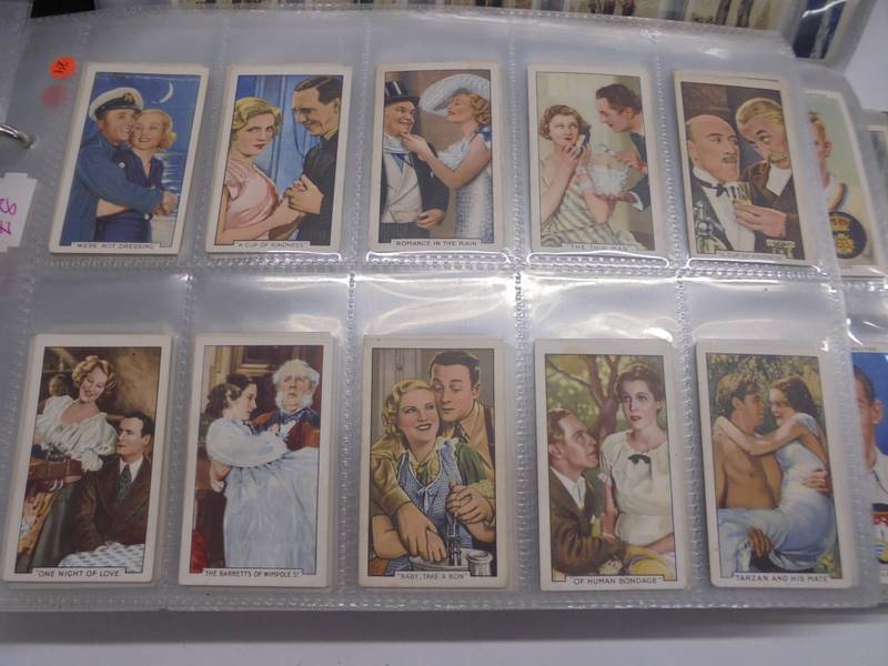 Two albums of sets of cigarette cards. - Image 4 of 12