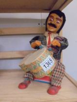 A vintage battery operated 'Alps' Japan Mexican drummer.