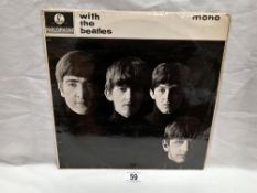 The Beatles Wih The Beatles 2nd pressing Mono PMC 1206 Vinyl VG+ Cover VG