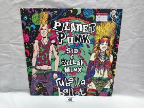 Rubella Ballet Planet Punk Punk Up. 2014 Green vinyl. Vinyl Nr Mint, Cover Ex
