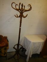 A bentwood hat stand, COLLECT ONLY.