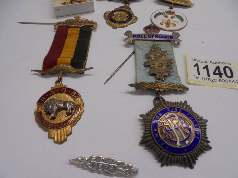 An R.A.O.B Roll of Honour silver medal 1946/47/58, three others & a 1969 ten year safe driving medal - Bild 4 aus 4