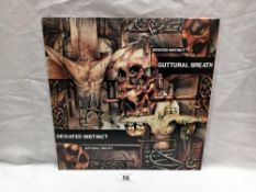 Deviated Instinct Guttural Breath Peaceville, VILELP 765 2019 Punk. Vinyl Nr Mint Cover Nr Mint
