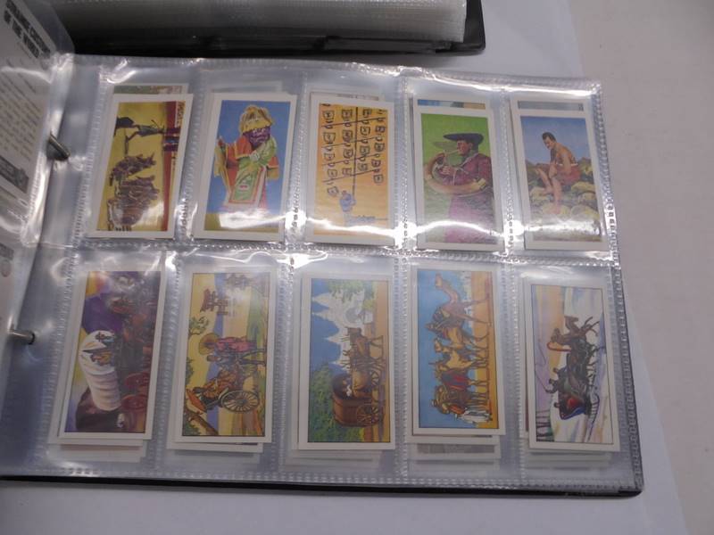 Two albums of sets of cigarette cards. - Image 11 of 12