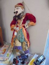 An old Asian style string puppet.
