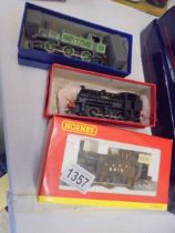 A boxed Hornby R2325B LNER locomotive and two others.