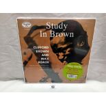 Clifford Brown & Max Roach Study In Brown. New / Sealed LP. Emarcy label, MG36037 2017 Vinyl Mint