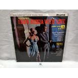 John Barry From Russia With Love Soundtrack United Artists, SULP 1052 1963. Vinyl Ex Cover VG+