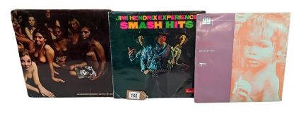 3 Hendrix LPs including Smash hits, Backtrack 4, Electric Ladyland Vinyl RCM good or above, Covers