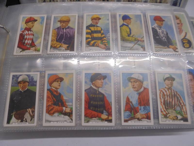 Two albums of sets of cigarette cards. - Image 5 of 12