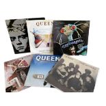 A quantity of Queen LPs, 12In singles & Laser disc