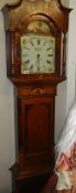 A thirty hour Victorian Grandfather clock by Reiner & Co., Worcester, COLLECT ONLY.
