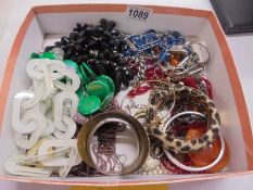 A mixed lot of jewellery including Ted Baker necklace, some silveretc., 22 items approximately.