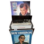 A Case of 40+ mixed 50's & 60's albums including Roy Orbison, john Gray etc Vinyl mixed con,
