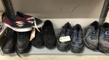 Five pairs of mens trainers 1x New with tags