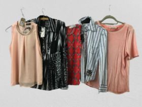 Five assorted tops / shirts approx. size 10/12