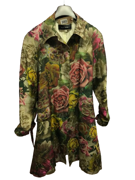 Paul Smith Italian Floral Coat, size 42