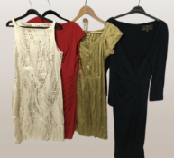 Four Lovely dresses including Lauren - Ralf Lauren. Various sizes, colours and styles