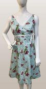 1960's style Retro Dress. Hawaiian Punch Design. Size 6. New with Tags