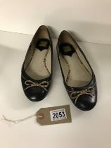 Paul Smith Ballerina Flats. Signature stripe trim Size 4