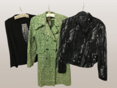 Three lovely coats in various colour, size and design