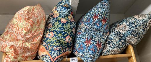 4 new William Morris cushions