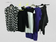 A quantity of tops in size large approx